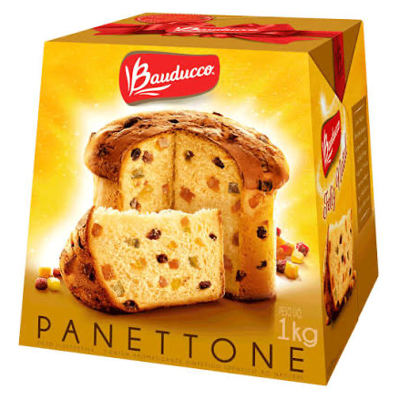 Panettone Bauducco Frutas 1kg - cx com 6