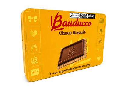 ChocoBiscuit ao Leite Bauducco Lata 162g