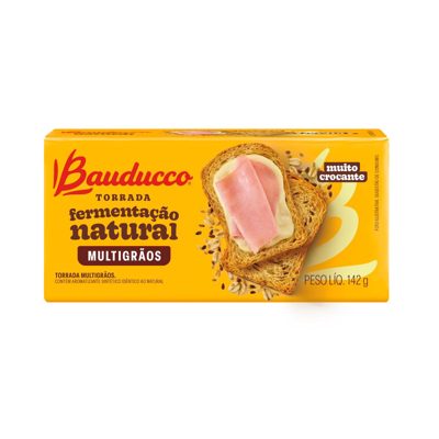 Torrada Multigrãos Bauducco 142g