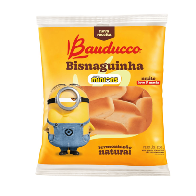 Bisnaguinha Bauducco Minions 260g
