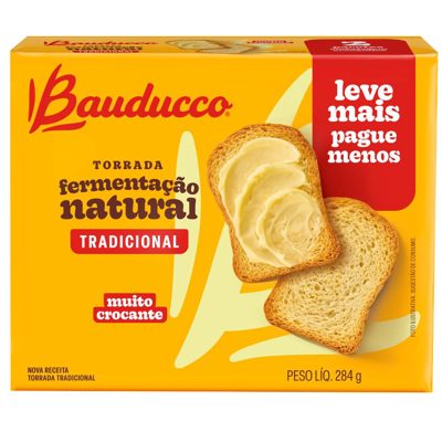 Torrada Tradicional Bauducco 284g