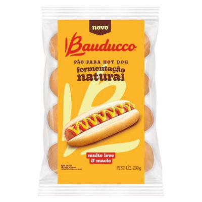 Pão de Hot Dog Bauducco 200g