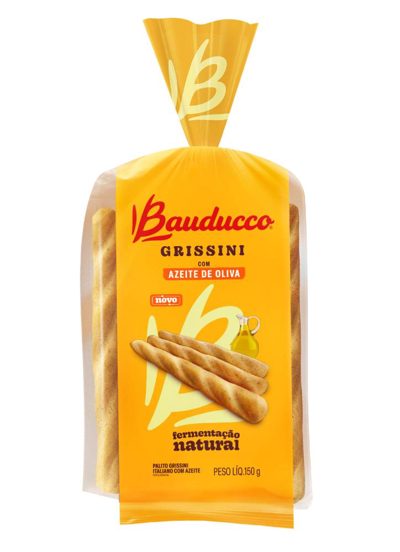 Grissini Azeite Oliva Bauducco 150g