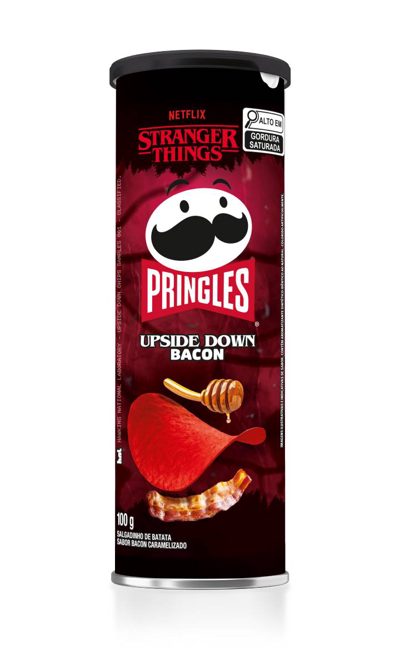 Batata Pringles Stranger Things Bacon 100g