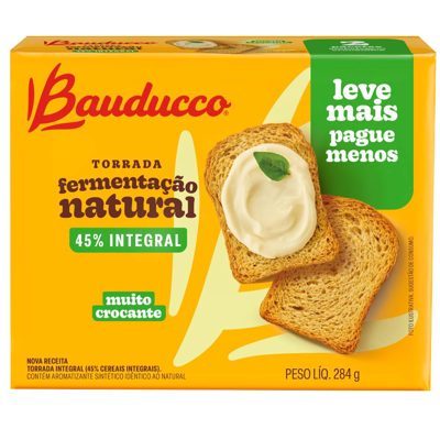Torrada Integral Bauducco 284g
