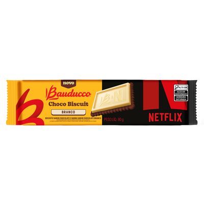 ChocoBiscuit Branco Bauducco 80g